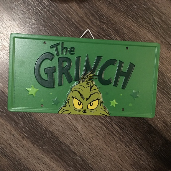 Christmas - The Grinch Vanity License Plate- New  Dr. Suess - Picture 1 of 3